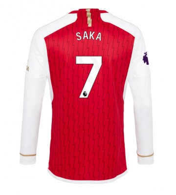 Arsenal Bukayo Saka #7 Kotipaita 2023-24 Pitkät Hihat